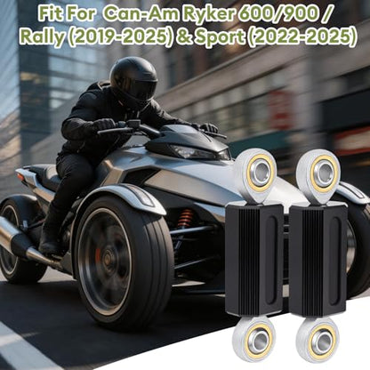 Sway Bar End Links for Can-Am Ryker 600/900/Rally Sport 2019-2025 - color: Black A