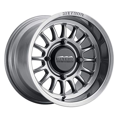 Method Race Wheels 411 Gloss Titanium 15x7" 4x136", 13mm offset 4.5" Backspace, MR41157047843 - color: Gloss Titanium, size: 15x7 inches