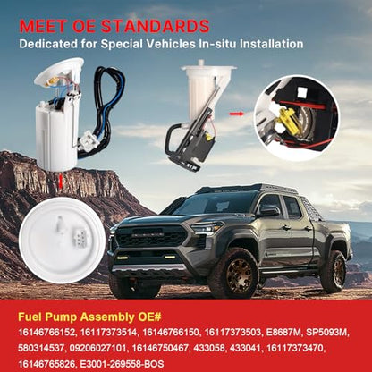 Fuel Pump Module Assembly w/Fuel Filter Compatible with BMW E60