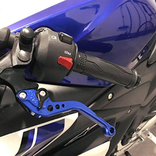 Adjustable CNC Short Brake Clutch Levers Compatible with Yamaha Blaster 200 1988-2002 Grizzly 125 2005-2013 Breeze 125 2002-2004 YFM250 1990-1991 YFM350ER 1990-1995