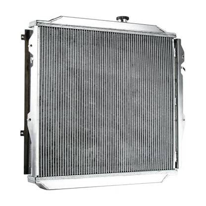4 Row Radiator Shroud Fan For Toyota 4Runner Pickup 2.7L L4 3.4L V6 1996-2002 Aluminum Radiator Fan Replacement 4 Rows Radiators Fans - size: 4 Row Radiator/w Cap+Shroud Fan+Relay Kit