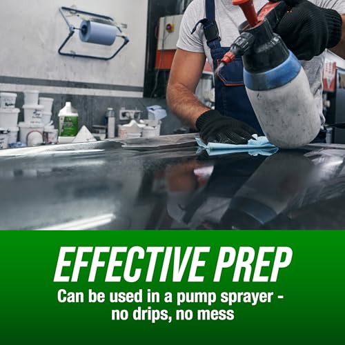 KLEAN-STRIP Prep-All ULTRA Universal Surface Cleaner, Low VOC, Automotive Multi-Surface Cleaner, Wax & Grease Remover, Paint Prep, Non-Flammable, 1 Gallon