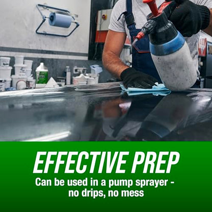 KLEAN-STRIP Prep-All ULTRA Universal Surface Cleaner, Low VOC, Automotive Multi-Surface Cleaner, Wax & Grease Remover, Paint Prep, Non-Flammable, 1 Gallon