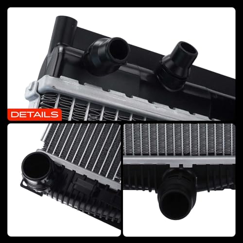 A-Premium Engine Coolant Radiator Assembly Compatible with BMW