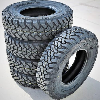 6 x Accelera M/T-01 LT235/85R16 120/116Q Mud Terrain E (10 Ply) Tires