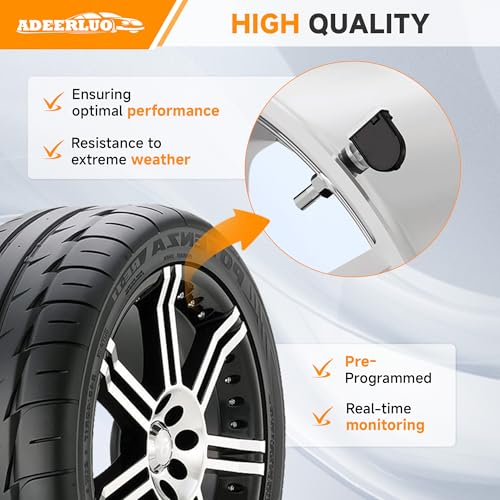 Pre-Programmed TPMS Tire Pressure Sensor Fits for/Chevy for/Buick for/Cadillac for/GMC for/Pontiac for/Saturn Tire Pressure Monitoring System 315MHz 13598771 13586335