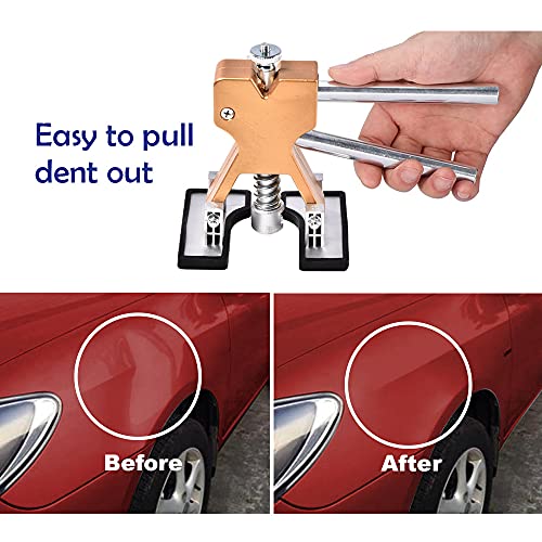 Car Paintless Dent Repair Puller Remover Kit Lifter Dint Hail Damage 18 Tab Tool Car Dent Puller Remover Objects Mover