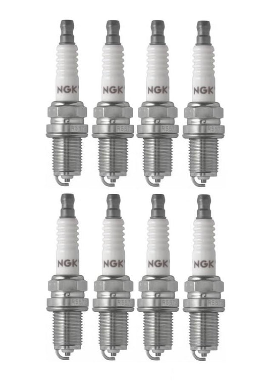 NGK 7173 R5672A-8 Racing Spark Plugs Qty 8