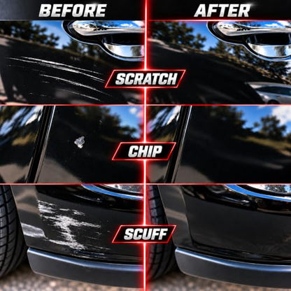 Black Touch Up Paint for Cars, Car Scratch Repair Pen for Chips & Scrapes - color: Black