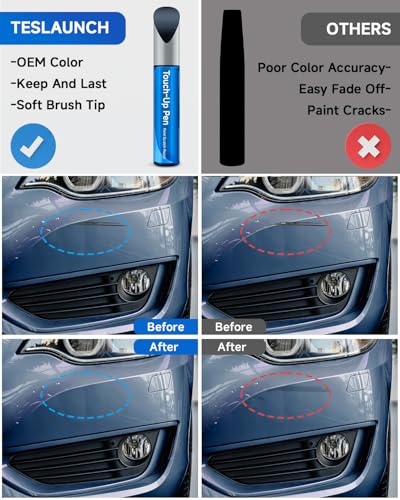 GA0/WA619D Northsky Blue Metallic Touch Up Paint Compatible with Chevrolet GMC Buick Cadillac Exact Match Touch Up Paint Car Scratch Repair - color: Northsky Blue Metallic(GA0/WA619D) compatible with Malibu/Silverado/Traverse