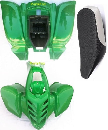 30" wide Plastic Body for Baja 90cc Hensim HS150cc Roketa 150cc Yamoto 110cc Taotao 250E Hensim 150cc Red Cat - color: Green