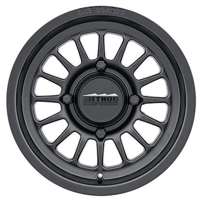 Method Race Wheels 411 Matte Black 15x10" 4x156", 25mm offset 6.4" Backspace, MR41151046564 - color: Black, size: 15 inches