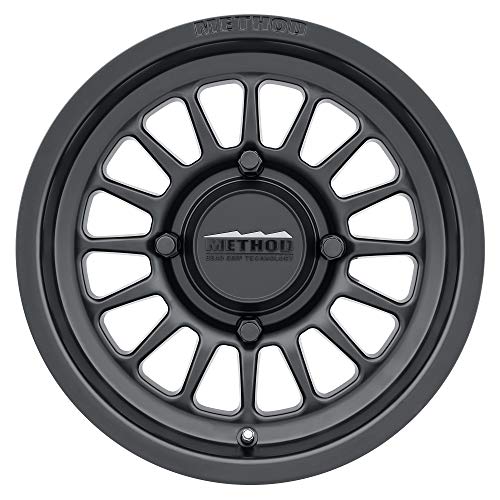 Method Race Wheels 411 Matte Black 15x10" 4x136", 25mm offset 6.4" Backspace, MR41151047564 - color: Black, size: 15x10 inches, 4x136, 25/6.4"