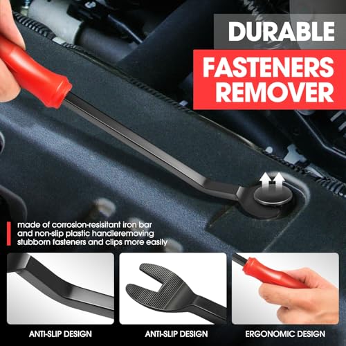 DNA Motoring 620pcs Car Push Retainer Clips, Plastic Bumper Clip Fender Clip, Fasteners Push Retainer Kit Bumper Fender Rivets Auto Push Pin Rivets Set for Ford, GM, Chrysler, Toyota, TOOLS-00729 - style: 620pcs