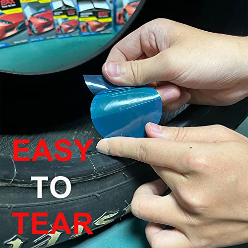 PAX 25 Pcs 60mm Round Universal Tire and Tube Patch Repair Kits, for Radial and Bias Tires Truck, Tractor, Agricultural Vehicles, Motorcycle, BMX, ATVs, River Floating, Inflatable Rubber - size: 60mm