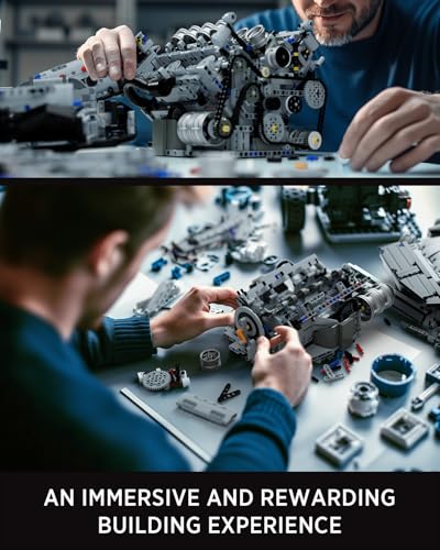 Nifeliz V8 Engine Building Set, Engines Series, NF10287