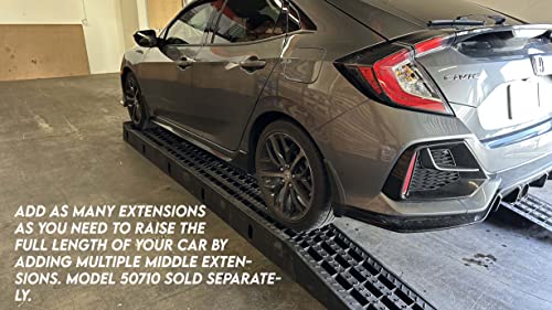 MaxxHaul 50709 Detachable Extendable Car Ramp Set, Portable Car Ramps With 3,250 lbs Maximum Weight Capacity Per Ramp 6,500 lbs Per Pair - style: Car Ramp Pair