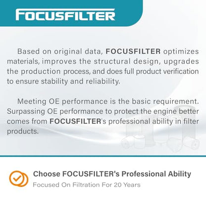 FOCUSFILTER PF9908 P551063 WF10103 OEM Grade Fuel Filter A4700903151