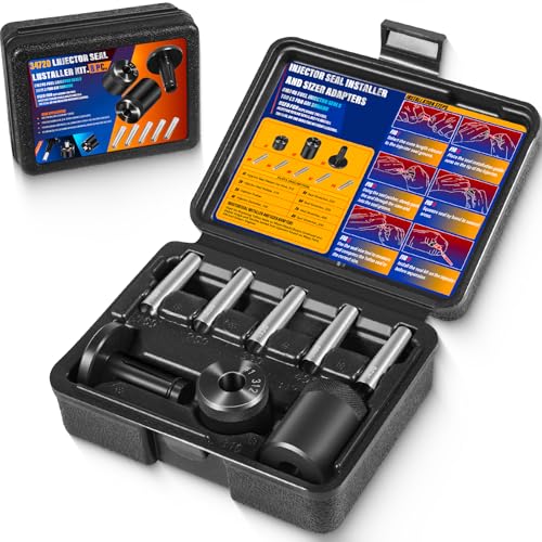 34720 Fuel Injector Seal Installer Tool Kit for Ford GM Subaru Engines