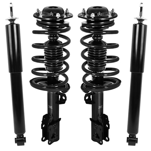 Front and Rear Strut Assembly Compatible with 2004-2011 Chevy Malibu - size: 172199 172200