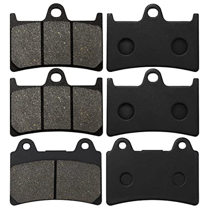 Front and Rear Brake Pads for Yamaha Roadstar 1700 XV1700 2004-2009