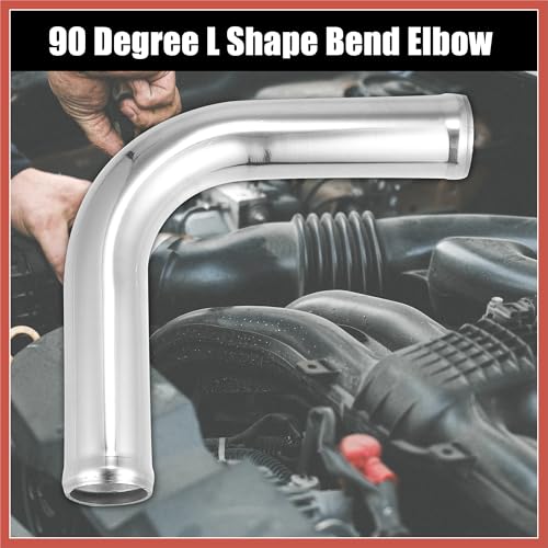 ACROPIX OD 1.5" Length 4" Aluminum Alloy Tube Intercooler Pipe