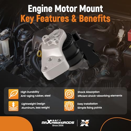 maXpeedingrods 4PCS Engine Motor & Transmission Mount Kit Replaces 2910A318 Compatible for Mitsubishi Mirage 1.2L 2014–2022, Mirage G4 2017–2022 - style: 2910A317