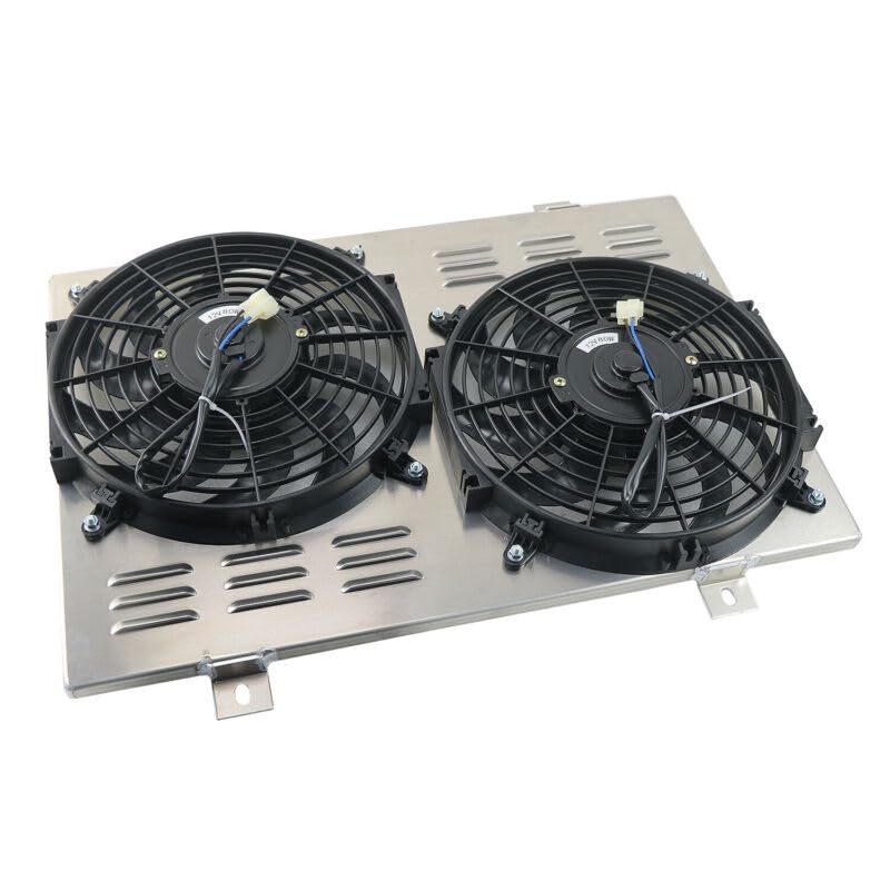 Aluminum Radiator Shroud Fan For Ford Mustang Lx/Gt 1979-1993 - size: Shroud Fan
