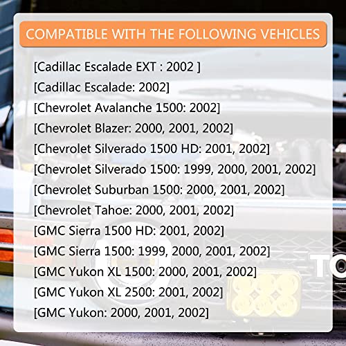 Brake Master Cylinder Compatible for 1999 2000 2001 2002 GMC Sierra Yukon Chevrolet Silverado Suburban Tahoe Avalanche Blazer Cadillac Escalade Replace for Dorman M630031