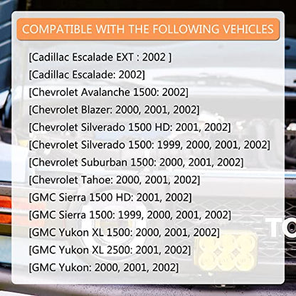 Brake Master Cylinder Compatible for 1999 2000 2001 2002 GMC Sierra Yukon Chevrolet Silverado Suburban Tahoe Avalanche Blazer Cadillac Escalade Replace for Dorman M630031