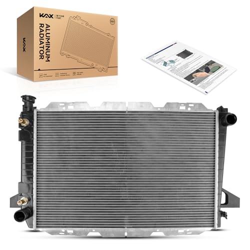 KAX CU1451 Engine Radiator Replacement, Compatible with 1985-1996 Bronco, 1985-1997 F-150, F-250, F-350, 1988-1997 F-53 Motorhome Chassis, F-Super Duty, (Replaces OEM 2 Row Core) - size: 1985-1996 Bronco, 1985-1997 F-150, F-250, F-350