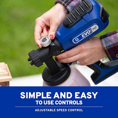 Graco EVO Plus HVLP Paint & Stain Sprayer, Electric Brass Nozzles - style: EVO Plus