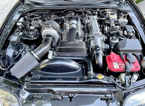 AC PERFORMANCE 3" 45° Degree Carbon Fiber Air Intake Elbow Tube - size: 3" OD, style: 45 Degree