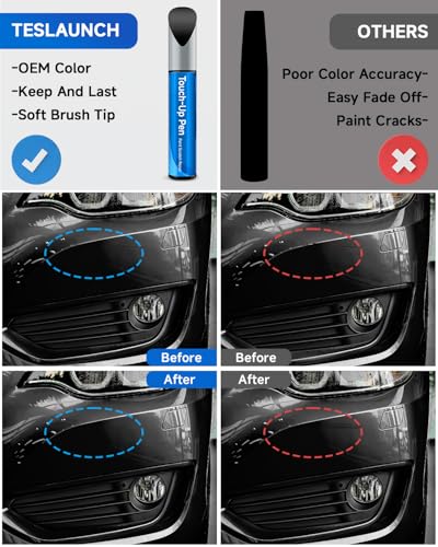 GB8/WA384A Mosaic Black Metallic Touch Up Paint Compatible with Chevrolet GMC Buick Cadillac Exact Match Touch Up Paint Car Scratch Repair - color: Mosaic Black Metallic(GB8/WA384A) compatible with Aveo/Blazer/Bolt/Camaro/Cruze/Equinox/Impala-models/Malib