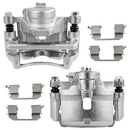 SCITOO Front Left & Right Disc Brake Calipers With Bracket 19B1335 19B1334 - size: Front[19B1335 & 19B1334]