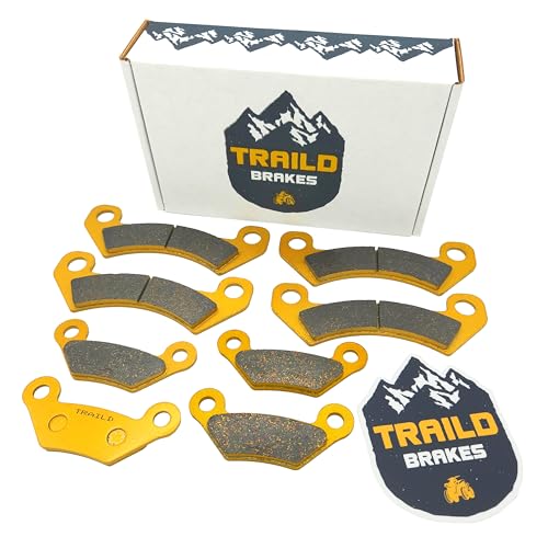 Traild Ceramic Brake Pads for John Deere Gator XUV825/XUV855 Full Set