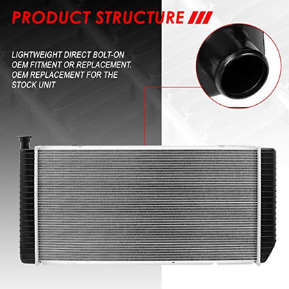Auto Dynasty 2317 Radiator for 96-02 Chevy GMC C/K 1500 2500 3500 Suburban - color: 96-02 C/K Pickup/Tahoe/Yukon