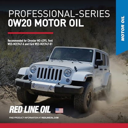 Red Line 12804 Professional Series 0W20 Motor Oil - 1 Quart