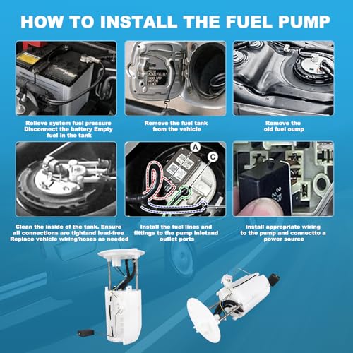 OTO-K Electric Fuel Pump Module Assembly Compatible with Toyota
