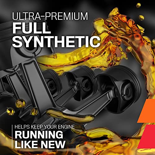 K&N Motor Oil: 5W-30 Synthetic Engine Oil: Premium Protection, High Mileage, 5 Quarts - style: 5 Quart