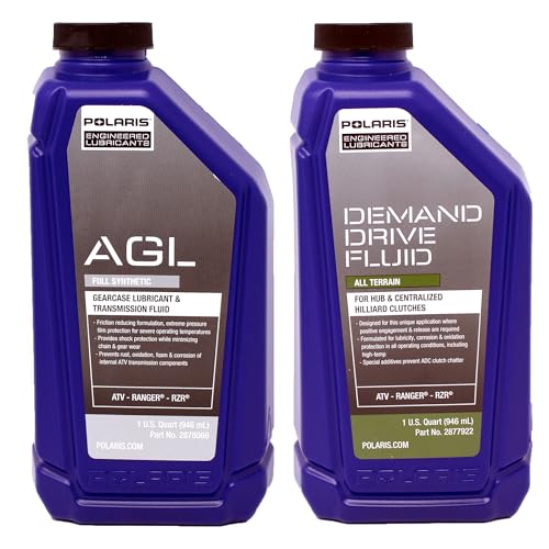 Edwards Gearcase Fluid Bundle fits Polaris ATVs, SXS, and UTVs