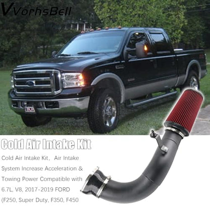 Cold Air Intake System for 2017-2019 Ford F250 F350 F450 6.7L V8 - color: 6.7L (2017-2019)