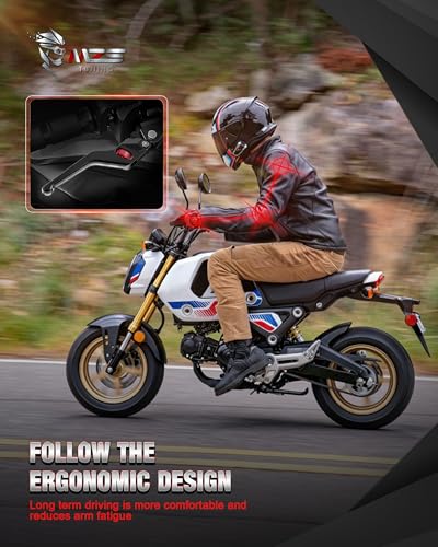 MZS Brake Clutch Short Levers for Z900 Z650/RS EX650 Vulcan S 650 KLE650 - size: Z900/Vulcan 650/KLE650/Z650/Z650RS/EX650/ER6F