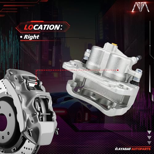 19B2831 Front Right Passenger Side Disc Brake Caliper Assembly - color: 19B2831 Front Right