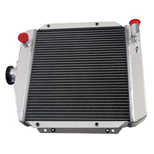 ALLOYWORKS 119621-44500 Tractor Radiator for Yanmar 3TNE74 Diesel Lightweight Aluminum 3 Row Core