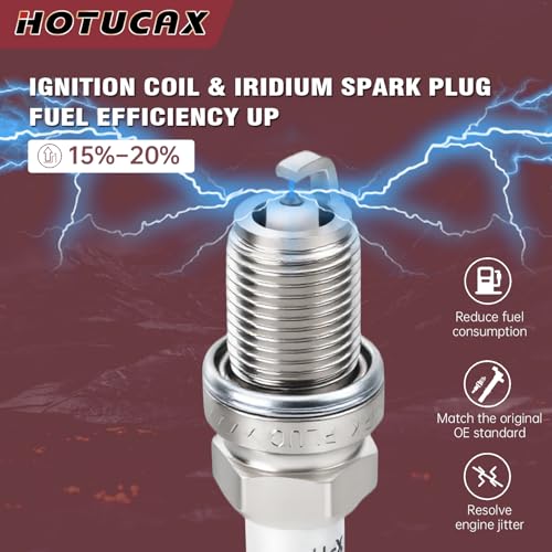UF626 Ignition Coils & Spark Plugs Tune Up Kit, 4 Pack - size: UF626 & Spark Plugs