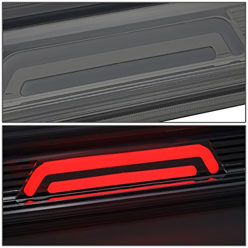 DNA MOTORING 3BL-COLO15-3D-LED-SM Smoked Lens 3D LED Third Tail Brake Light [Compatible with 15-18 Colorado/Canyon] - color: Smoke
