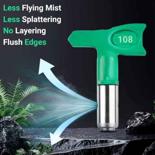 210 Fine Finish Low Pressure Airless Spray Tip - style: 210