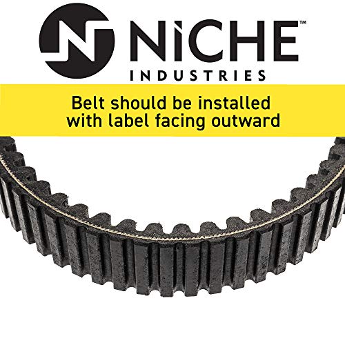 NICHE SE Drive Belt for Polaris 3211077 3211048 3211072 3211106 3211118 - size: Standard