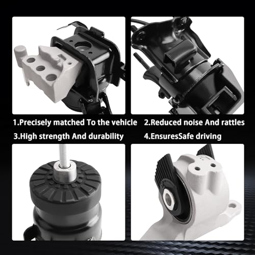 Engine Mount and Trans Mount kit Compatible with 2018-2023 Camry 2.5L - size: 2018-2023 Camry 2.5L